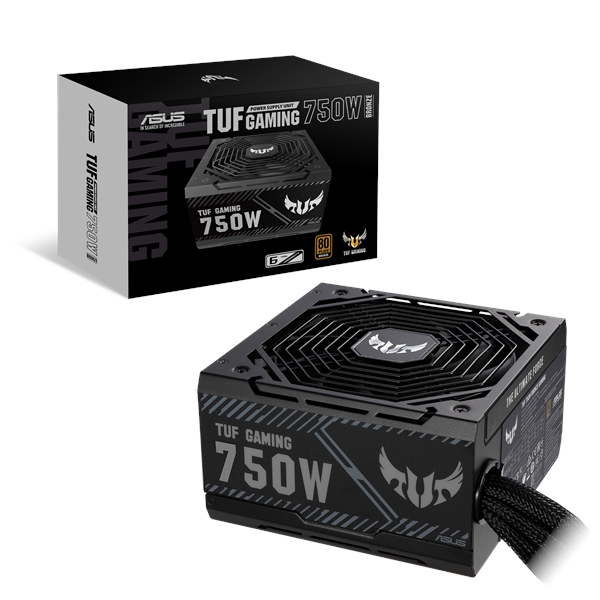 ASUS TUF GAMING 750B Strömförsörjning - 750 Watt - 135 mm - ATX - 80 Plus Bronze certificate