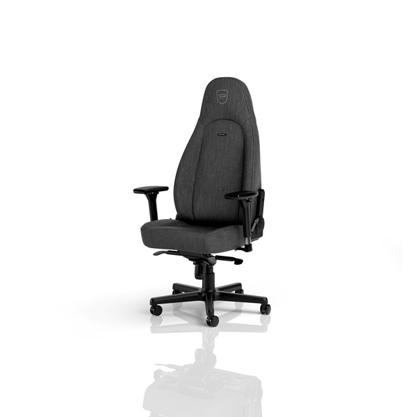 noblechairs ICON TX Gaming Chair Anthracite Gaming Stol - Grå - Tyg - Upp till 120 kg