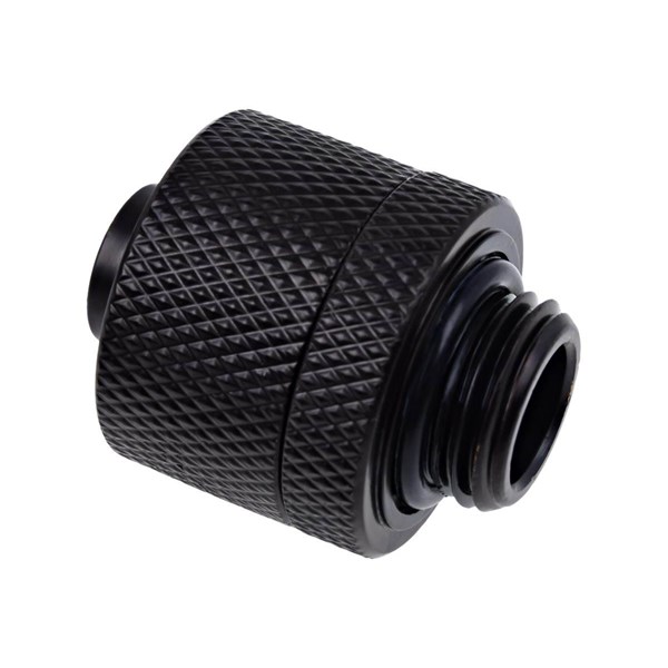 Alphacool 16/10mm compression fitting G1/4 - deep black sixpack