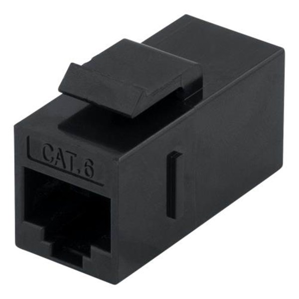 Deltaco MD-125 Cat6 Keystone coupler unshielded 2xRJ45
