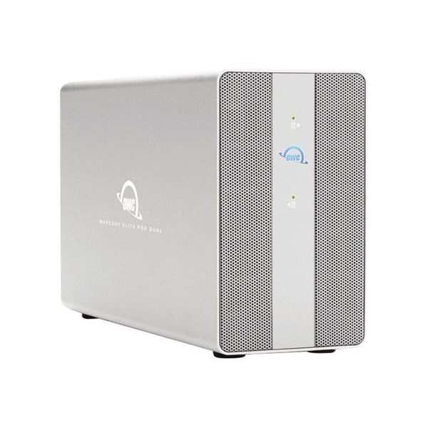 OWC Mercury Elite Pro Dual with 3-Port Hub Dual-Bay RAID USB 3.2 (10Gb/s)