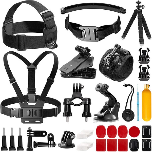 Akaso Action Camera accessories - 14 pieces
