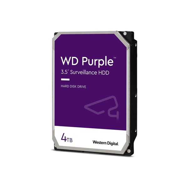 WD Purple - 4TB - Hårddisk - WD43PURZ - SATA-600 - 3,5"
