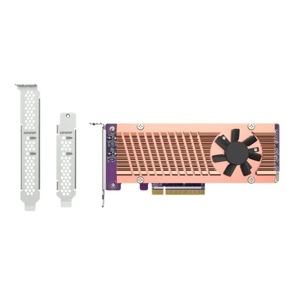 QNAP QM2-2P-384A - storage controller - PCIe 3.0 - PCIe 3.0 x8