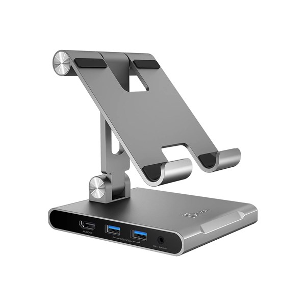 j5create JTS224-N - Multi-Angle Stand with Docking Station for iPad Pro