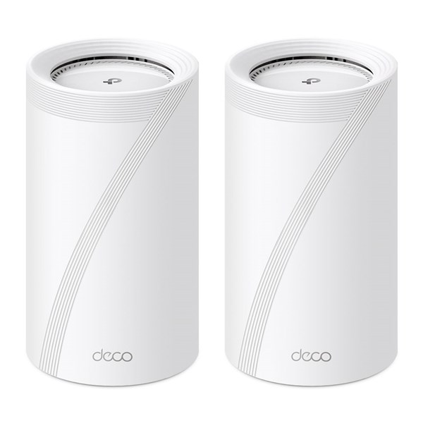 TP-Link Deco BE85 BE19000 Tri-Band Whole Home Mesh (2-Pack) - Mesh router 802.11a/b/g/n/ac/ax/be (Wi-Fi 7)
