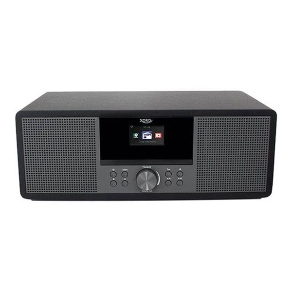 Xoro HMT 600 V2 - Nätverksljudspelare / CD-spelare / radiomottagare / DAB-radiomottagare - Grå
