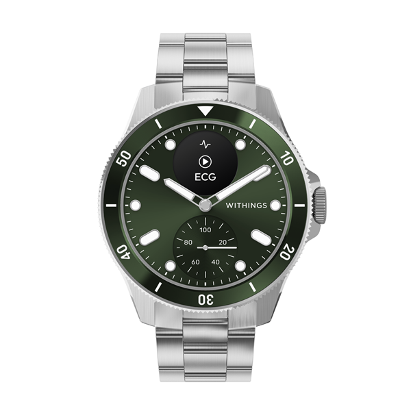 Withings Scanwatch Nova 42mm Grön
