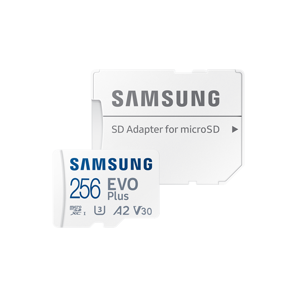 Samsung EVO Plus microSD/SD - 160MB/s - 256GB