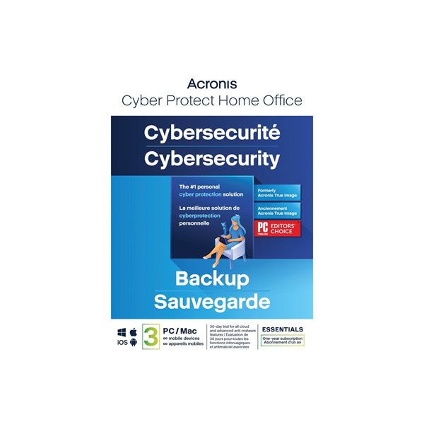 Acronis Software Acronis Cyber Protect Home Office Essentials