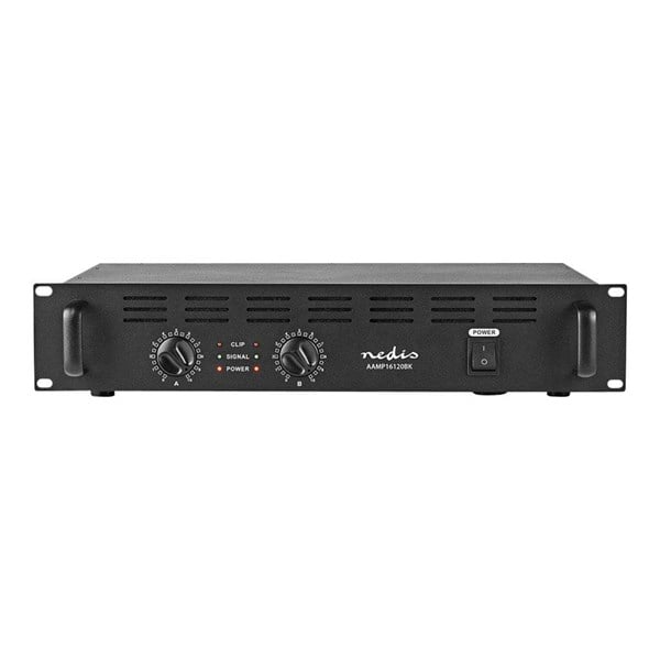 Nedis AAMP16120BK - power amplifier - Strömförstärkare - Svart
