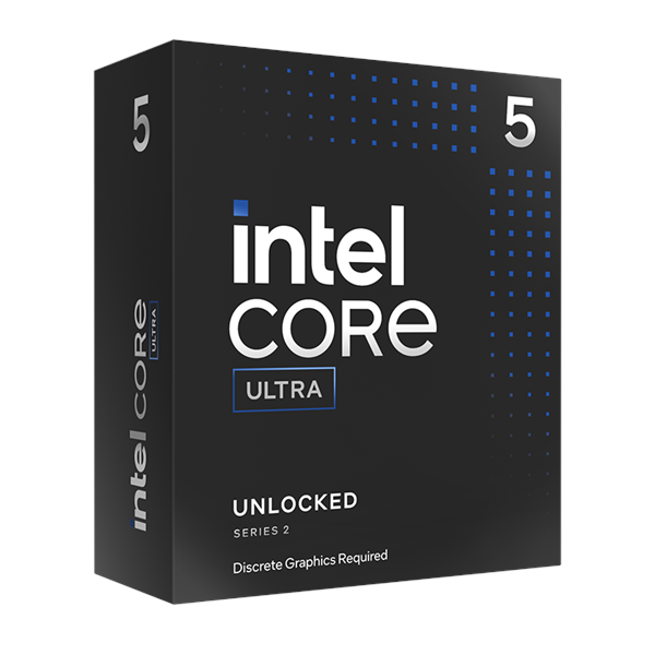 Intel Core Ultra 5 245KF Arrow Lake-S CPU - 14 kärnor - 4.2 GHz - Intel LGA1851 - Intel Boxed (utan kylare)