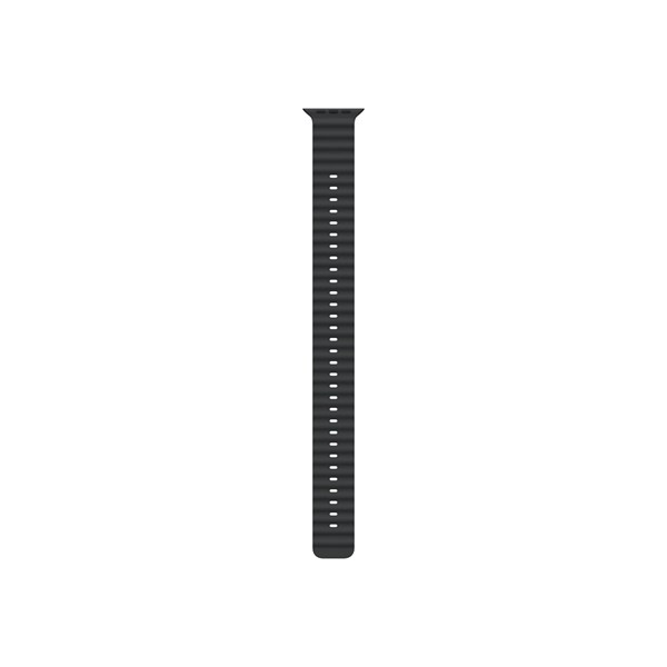 Apple 49mm Black Ocean Band Extension - Titanium Finish