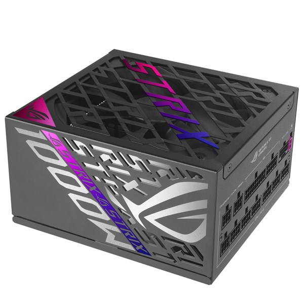 ASUS ROG Strix 1000W Platinum Strömförsörjning - 1000 Watt - 135 mm - ATX 3.1 - 80 Plus Platinum certificate