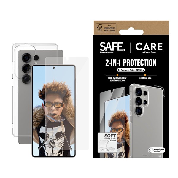 CARE by PanzerGlass Fashion 2-in-1 Bundle Samsung Galaxy S25 Ultra