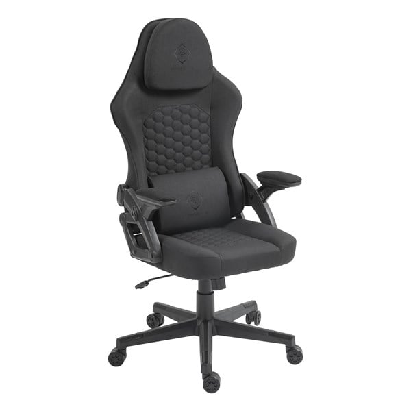 Deltaco DC130 Gaming Gaming Stol - Svart - Tyg