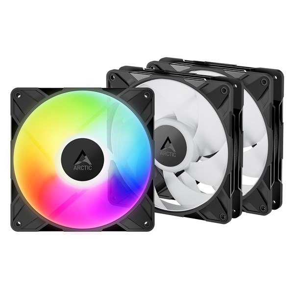 Arctic P14 Pro A-RGB – 3 Pack - Chassi fläkt - 140mm - Svart med RGB LED