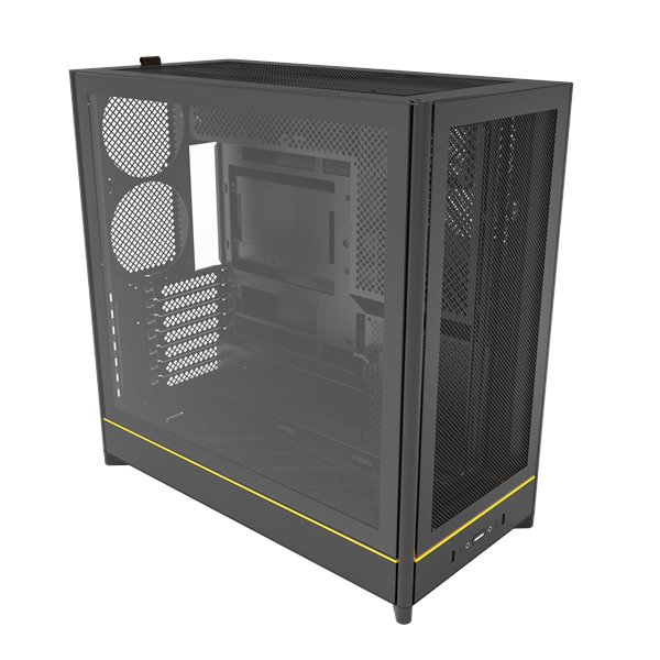 Montech HS01 Mesh - Chassi - Miditower - Svart