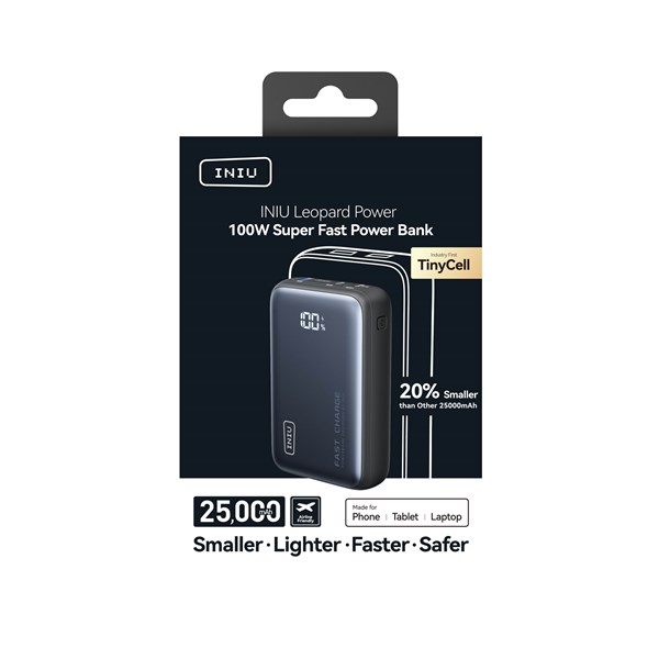 INIU Leopard Power 100W P63-P1 - 25000 mAh