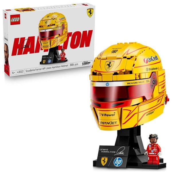 LEGO Editions 43022 Scuderia Ferrari HP Lewis Hamilton hjälm
