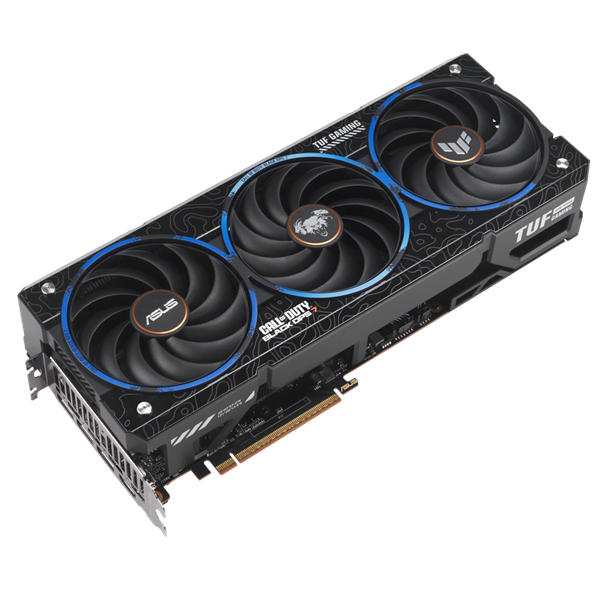 ASUS Radeon RX 9070 XT TUF OC - Call of Duty Black Ops 7 Limited Edition - 16GB GDDR6 RAM - Grafikkort