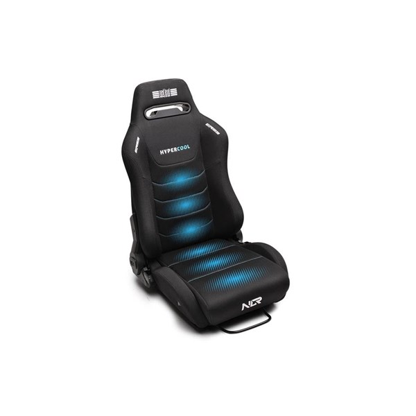 Next Level Racing ERS3 Hypercool Ventilated Sim Racing Seat (Fabric & Mesh) Spelstol sittplads - Svart - Upp till 150 kg