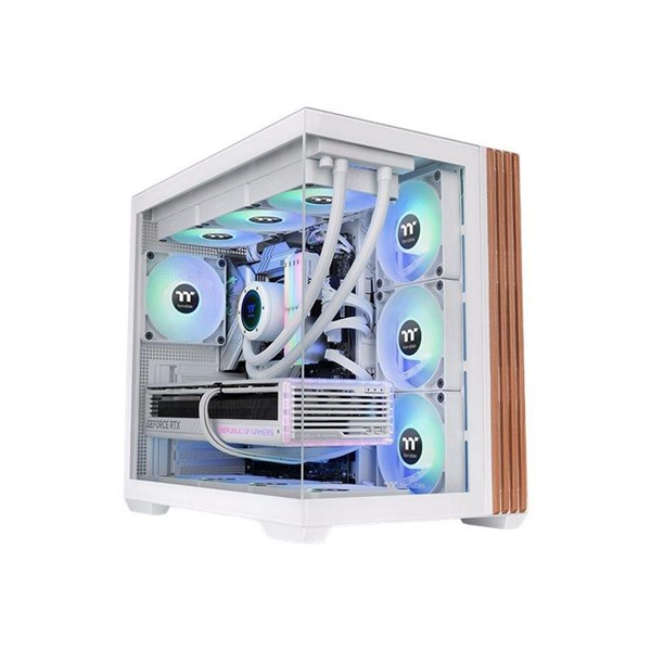 Thermaltake View 380 WS ARGB Snow - Chassi - Tower - Vit