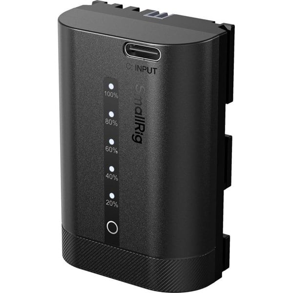 SmallRig 5298 USB-C Camera Battery with Power Display for Canon LP-E6P