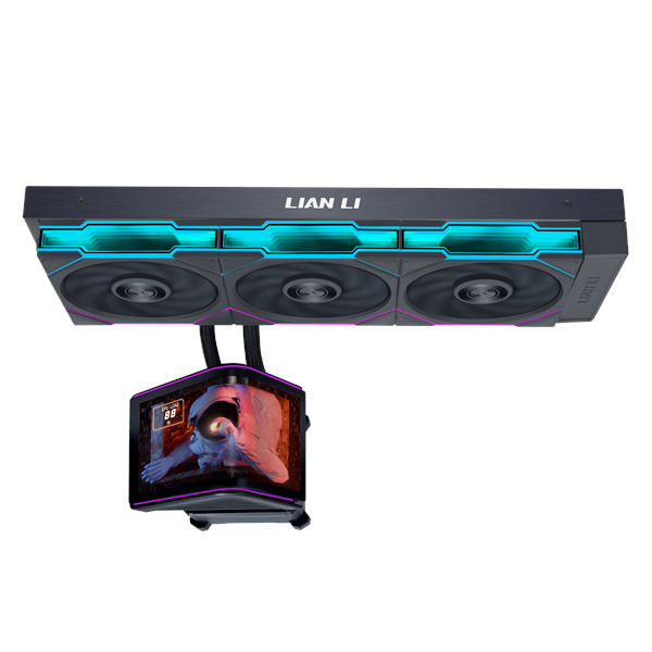 Lian Li HydroShift II OLED Curved 360TL - CPU Vattenkylare - Max 33 dBA