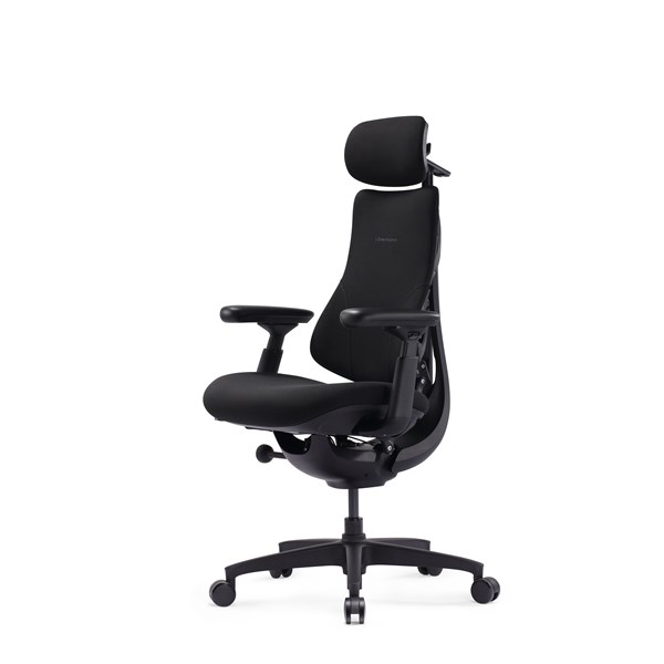 LiberNovo Omni SE Dynamic Ergonomic Chair - 48cm Gaming Stol - Svart - Tyg