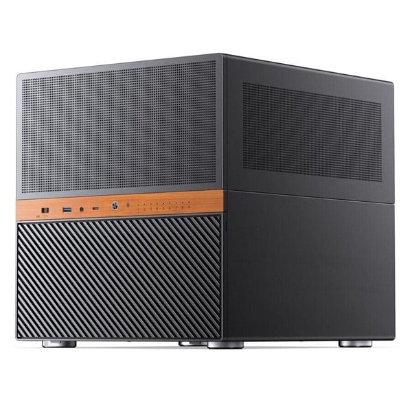 Jonsbo N6 m-ATX Black - Chassi