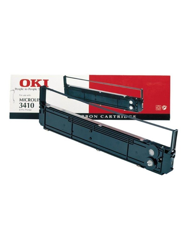 OKI Ribbon Black for ML3410 / 09002308 - Skriv band Svart