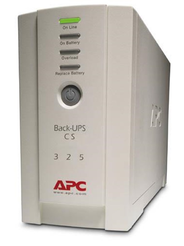 APC BK325I - Back-UPS CS - 325VA/195W - Standby UPS