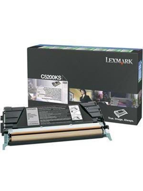 Lexmark C5200KS Toner Black - Tonerkassett Svart