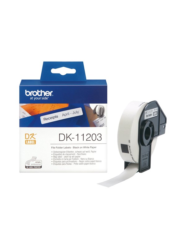 Brother Thermal Paper Labels 17x87mm