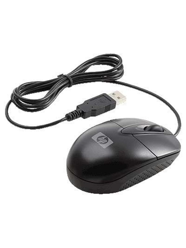 HP USB optisk Travel Mouse - Mouse - Optic - 3 knappar