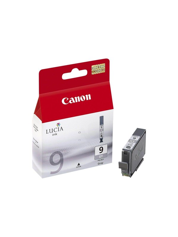 Produktfoto för Canon Bläckpatron, 9GY Lucia, grå, singelförpackning, 1042B001