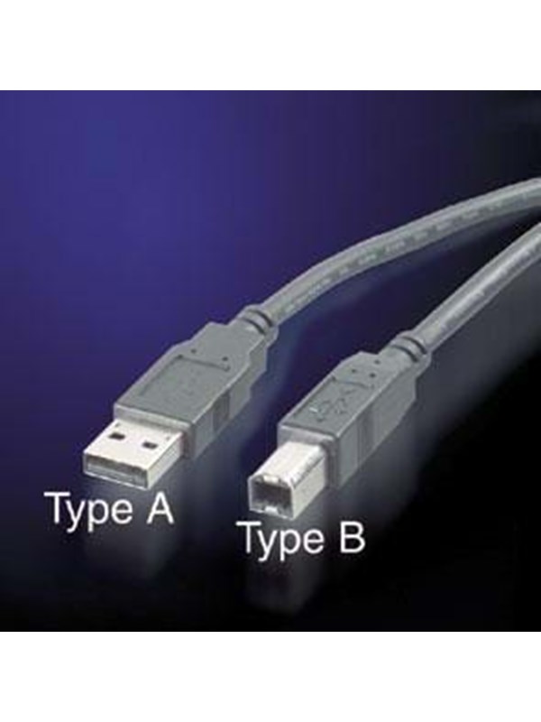Roline 2.0AB USB-kabel - 3 m