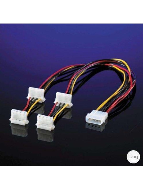 Roline Y-kabel 1 -> 4x5.25 "-kontakter