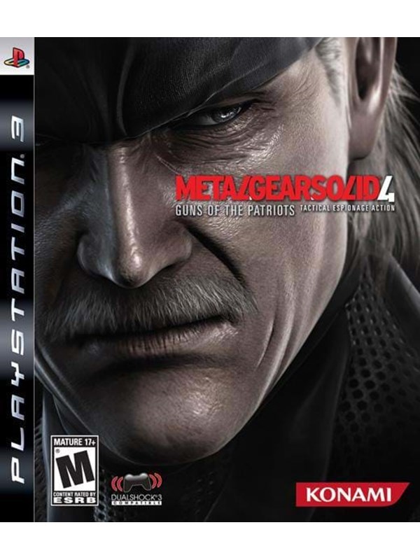 Metal Gear Solid 4: Guns Of The Patriots Sony Playstation 3 Action