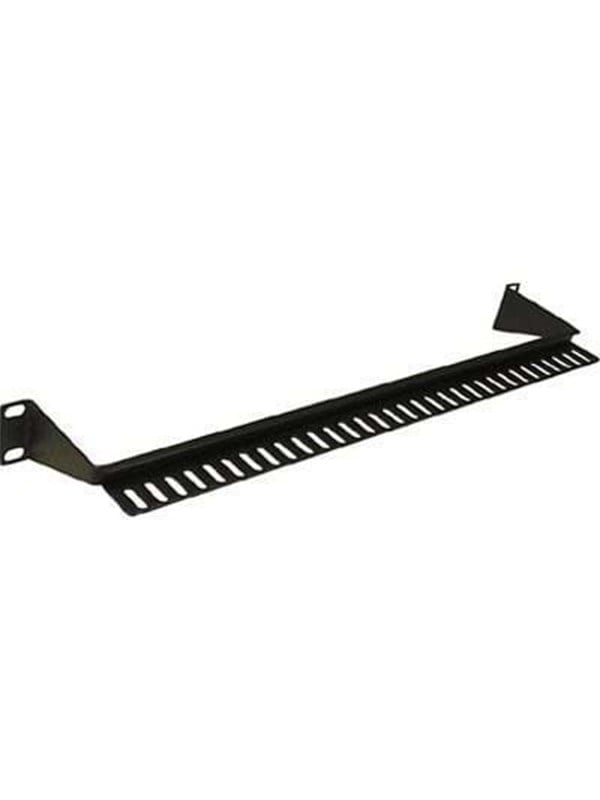 19"-kabelstöd Svart 1U
