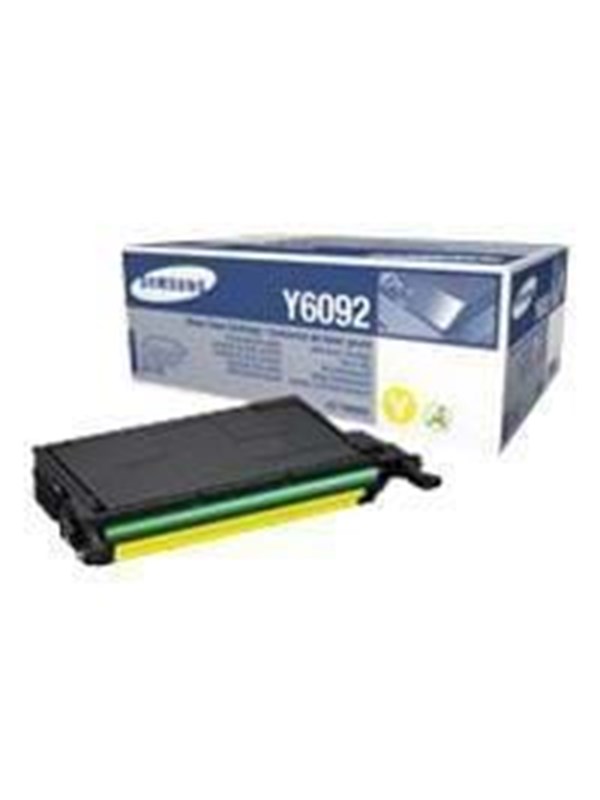 Samsung Clt Y6092s Toner Yellow Tonerkassett Yellow
