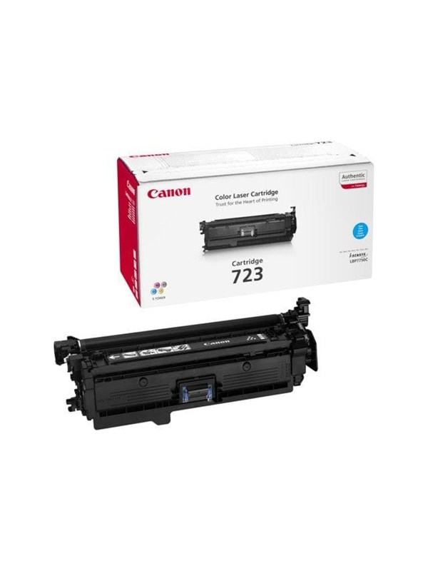 Canon CRG 723 Cyan - Tonerkassett Blå