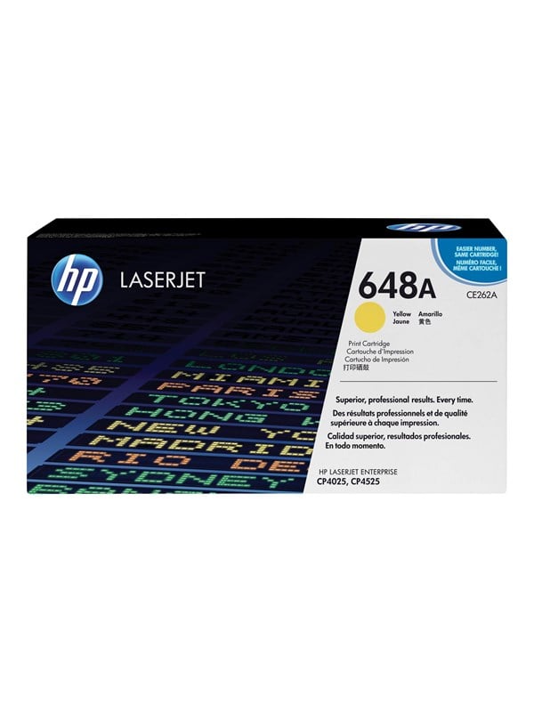 Produktfoto för HP Toner CE262A 648A 11K Gul