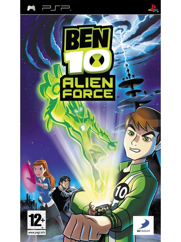 Ben 10: Alien Force Sony Playstation Portable Action Vr First Person Shooter