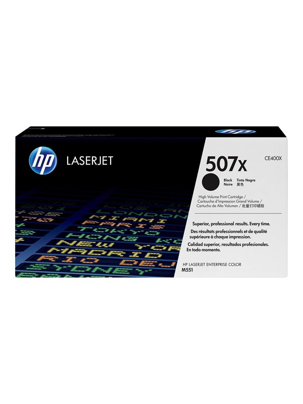 Produktfoto för HP Toner CE400X 507X 11K Svart