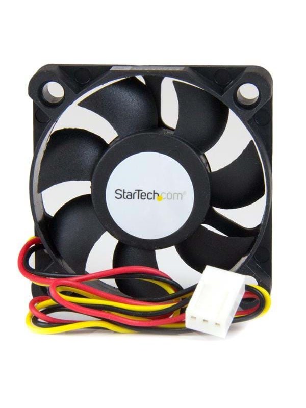 StarTech.com 50x10mm Byte kullager Computer Case Fan TX3/LP4 Connector - Chassi fläkt - 50mm - Svart