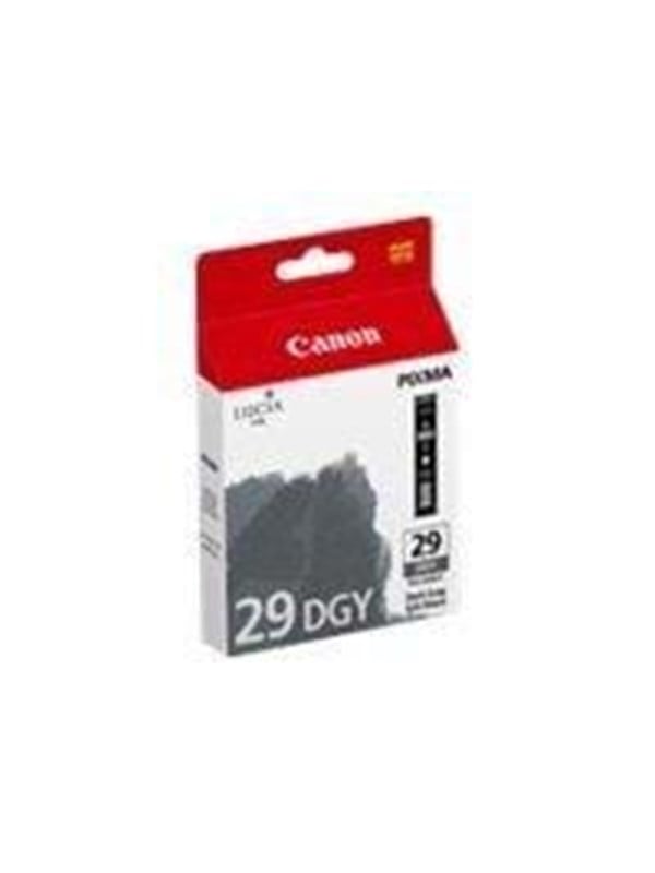 Produktfoto för Canon Bläckpatron, PGI-29DGY, mörkgrå, singelförpackning, 4870B001
