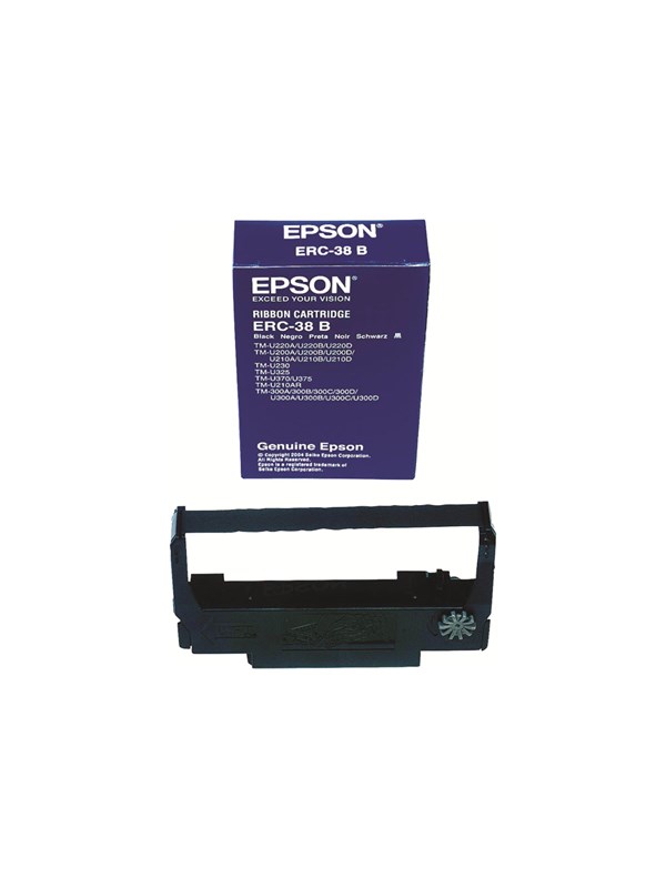 Epson ERC 38B - Skriv band Svart