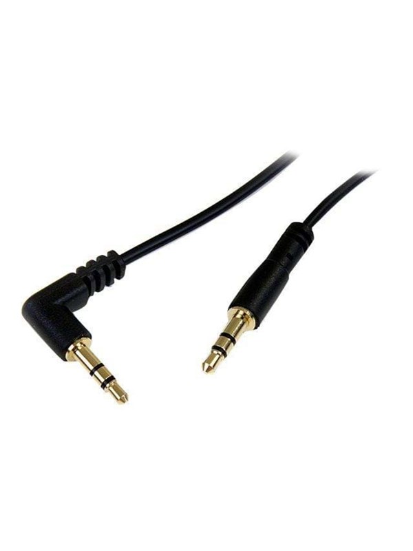 StarTech.com Slim 3.5mm to Right Angle Stereo Audio C